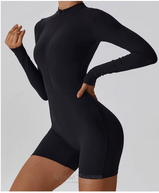 Гладкий комбенизон Shorts Body Crop top model 69